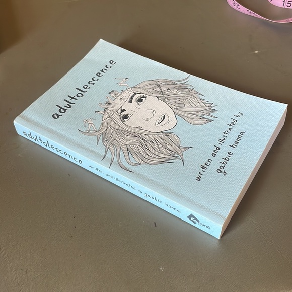 “Adultolescence” by Gabbie Hanna Paperback Used Poetry Book - Picture 3 of 8